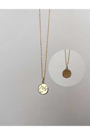 گردنبند نقره زرد زنانه 925 عیار Miltonia - کد 928960116