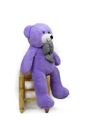 اسباب بازی مخملی بنفش زنانه 90 cm Özgüner Oyuncak - کد 758542536