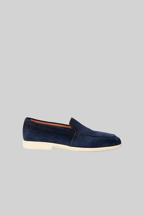کفش کلاسیک آبی مردانه Santoni - کد 928956758