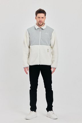کت سفید مردانه اورسایز DAMGA JEANS - کد 929181694