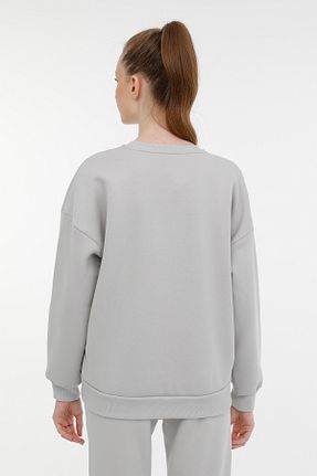 سوئیشرت طوسی زنانه چاپی Kinetix - کد 779309462