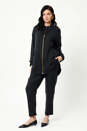 ست بالاتنه و پائین تنه مشکی زنانه Jupe - کد 928970985