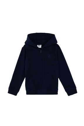 سوئیشرت سرمه ای بچه گانه ساده U.S. Polo Assn. - کد 929183107