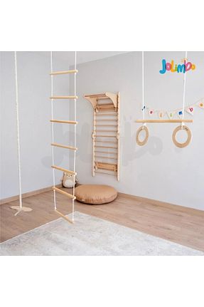 اسباب بازی چوبی طوسی Jolimbo - کد 928968418