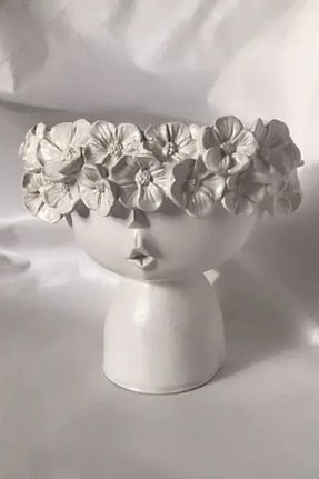 گلدان سفید omilife - کد 697446986
