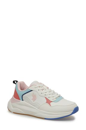 کفش دو و میدانی و تمرینی بژ زنانه U.S. Polo Assn. - کد 824677491