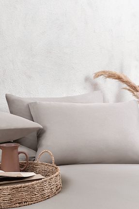 روکش بالش بژ پنبه ای Yataş - کد 929027232