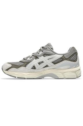 کفش اسنیکر طوسی زنانه بند دار Asics - کد 929197846