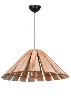 چراغ دیواری بژ چوب Zümra Ahşap - کد 929045978