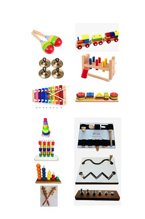 اسباب بازی چوبی رنگی 18 Toy Oyuncak Okul Öncesi - کد 320952748