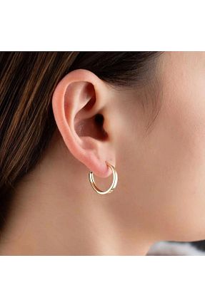 گوشواره طلا زرد زنانه 14 عیار Bayar Gold - کد 823025948