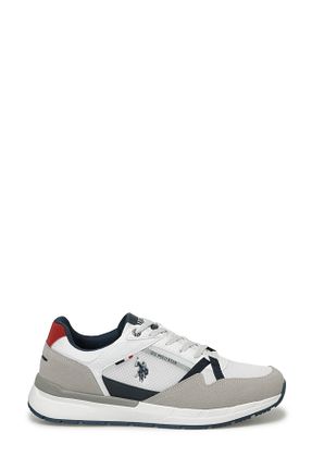 کفش اسنیکر سفید مردانه بند دار U.S. Polo Assn. - کد 847140690