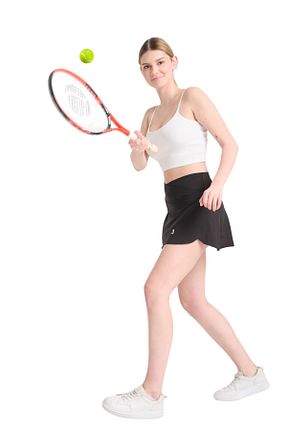 دامن اسپرت مشکی زنانه مینی DOMİN SPOR - کد 904423981
