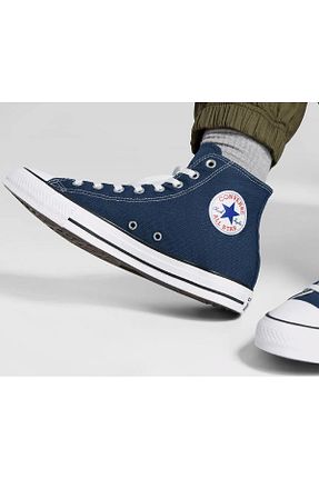 کفش اسنیکر سرمه ای مردانه بند دار Converse - کد 929042133