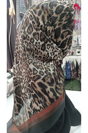 روسری مشکی پنبه ای scarfella - کد 929062509