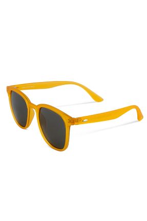 عینک آفتابی زرد زنانه 50 SENLITES Sunglasses More - کد 929053606