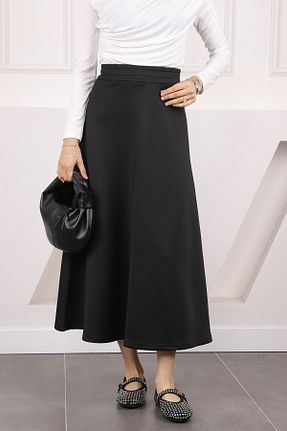 دامن حجاب مشکی زنانه کلوش İmajButik - کد 929051027