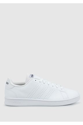کفش تنیس سفید مردانه چرم مصنوعی adidas - کد 764653789