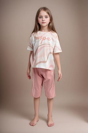 ست بالاتنه و پائین تنه رنگی بچه گانه بافتنی U.S. Polo Assn. - کد 929222679