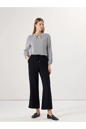 شلوار مشکی زنانه Penye LC Waikiki - کد 929084196