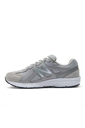 کفش پیاده روی طوسی زنانه پارچه ای New Balance - کد 928581593