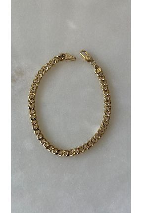 دستبند استیل (فولاد) زرد زنانه استیل ضد زنگ rimeaccessories - کد 929116969