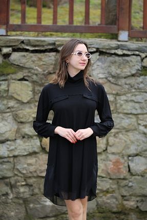 تونیک مشکی زنانه تریکو Butik - کد 929120715