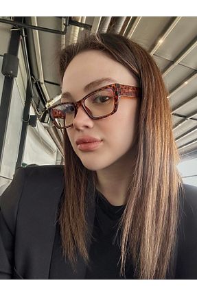 عینک محافظ نور آبی قهوه ای زنانه 55 LOOKUP - کد 921978091