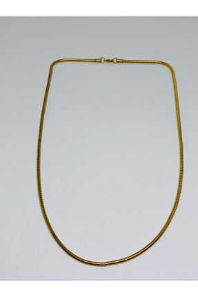 گردنبند استیل ( فولاد ) زرد زنانه استیل (فولاد) mama india alaçatı - کد 929130096