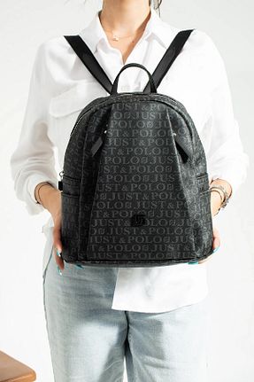 کوله پشتی مشکی زنانه ابعاد بزرگ Just Polo - کد 929137528