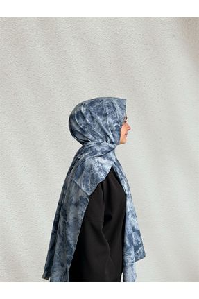 شال آبی زنانه پلی استر NEOMOON - کد 929156374