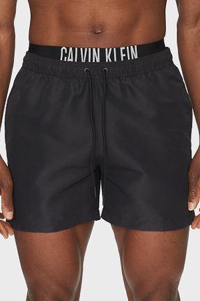 شلوارک ساحلی مشکی مردانه پلی استر Calvin Klein - کد 927598998