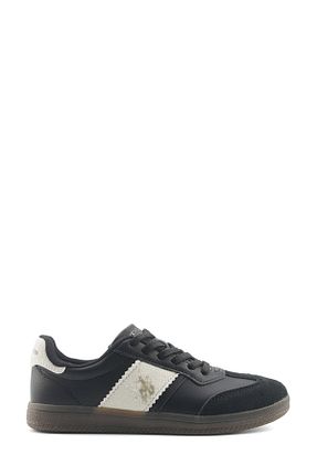 کفش اسنیکر مشکی زنانه بند دار U.S. Polo Assn. - کد 925439979