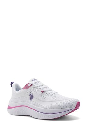 کفش دو و میدانی و تمرینی سفید زنانه U.S. Polo Assn. - کد 894018568