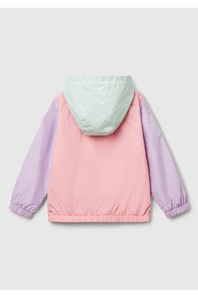 بادگیر و بارانی صورتی بچه گانه رگولار United Colors of Benetton - کد 929179192