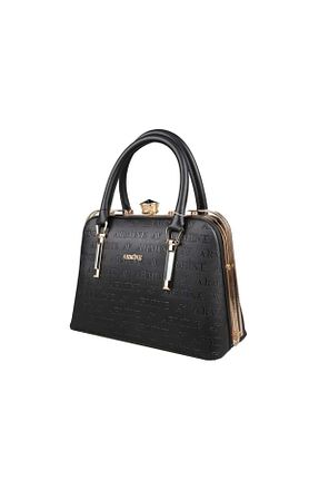 کیف دوشی مشکی زنانه پارچه ای Armine - کد 466303640