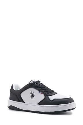 کفش اسنیکر سفید مردانه بند دار U.S. Polo Assn. - کد 904861904