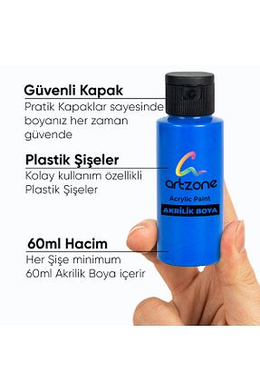 رنگ اکریلیک نارنجی Artzone - کد 929215888