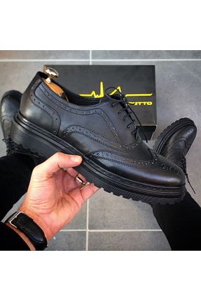 کفش کلاسیک مشکی مردانه چرم خالص Martinetto - کد 461432336