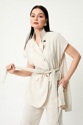 ست بالاتنه و پائین تنه حجاب طوسی زنانه Relaxed Jupe - کد 898557389