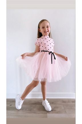 لباس صورتی بچه گانه بافتنی Şirin Şeyler Butiği - کد 305264218