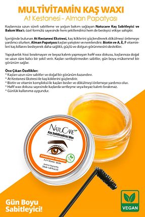 تثبیت کننده ابرو نارنجی NatuCare - کد 905974087