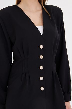 کت مشکی زنانه رگولار armonika - کد 929252567