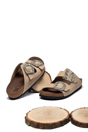 دمپائی بژ زنانه EVA lady classy - کد 929246954