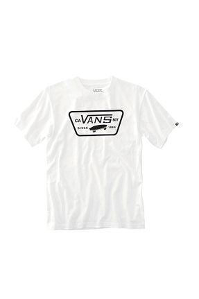 تیشرت سفید مردانه رگولار Vans - کد 121024114
