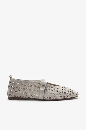 بابت بژ زنانه چرم خالص Louis Cardy - کد 814875058