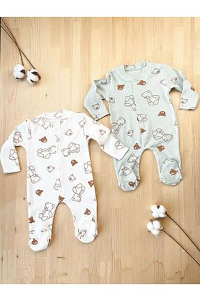 بعد از زایمان خاکی بچه گانه پنبه ای ENİA BABY - کد 891851140