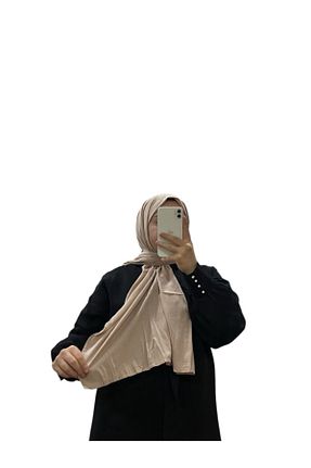 شال بژ زنانه LOSYANA - کد 929272398