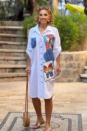 لباس نارنجی زنانه بافتنی Nevin Kaya Moda - کد 929272674