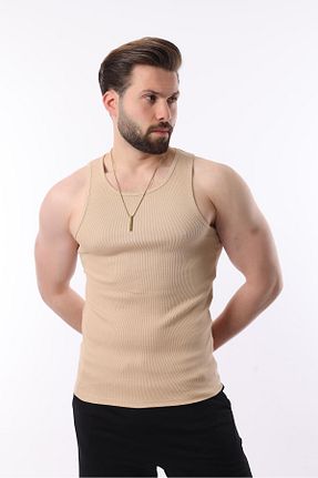 رکابی اسپرت قهوه ای مردانه پنبه ای Miron - کد 921095416